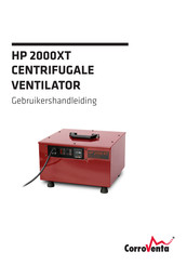 CorroVenta HP 2000XT Gebruikershandleiding