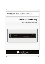 Rebox RE-2220HD S-PVR Gebruiksaanwijzing