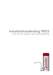 Quooker PRO3 Installatiehandleiding
