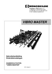 Kongskilde VIBRO MASTER Gebruikshandleiding