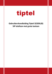 TIPTEL 3220XLR Gebruikershandleiding