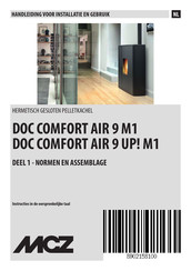 Mcz DOC COMFORT AIR 9 M1 Handleiding Voor Installatie En Gebruik