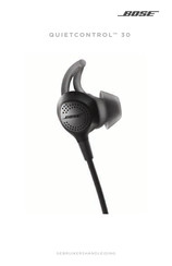 Bose QUIETCONTROL 30 Gebruikershandleiding