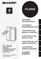 Sharp FU-60SE Gebruiksaanwijzing