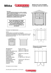 Bauhaus Mikka Handleiding
