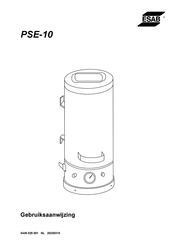 ESAB PSE-10 Gebruiksaanwijzing