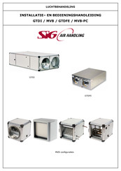 SIG Air Handling MVB Series Bedieningshandleiding