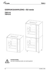 Fri-Jado TDR 8-S Gebruiksaanwijzing