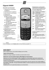 Gigaset A400H Handleiding