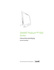 SMART Podium 500 Series Gebruikershandleiding