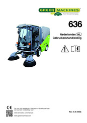 Tennant Green Machines 636 Gebruikershandleiding