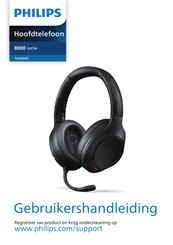 Philips TAH8507BK/00 Gebruikershandleiding