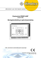 dinotec 0120-502-00 Montagehandleiding En Gebruiksaanwijzing