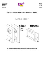 Urmet 1722/96 Handleiding