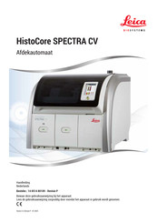 Leica Microsystems HistoCore SPECTRA CV Handleiding