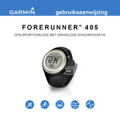 Garmin FORERUNNER 405 Gebruiksaanwijzing