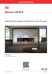 Dru Maestro 100 RCH G30 Installatiehandleiding