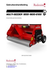 Redexim MULTI-SEEDER 1200 Gebruikershandleiding