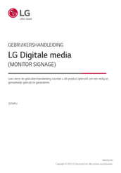 LG 32SM5J Gebruikershandleiding