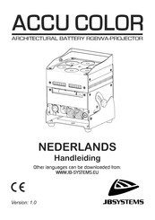 JB Systems ACCU COLOR Handleiding
