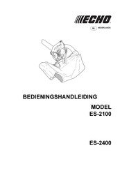 Echo ES-2100 Bedieningshandleiding