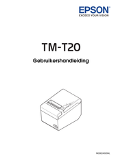 Epson TM-T20 Gebruikershandleiding