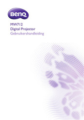 BenQ MW712 Gebruikershandleiding