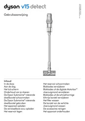 Dyson v15 detect Gebruiksaanwijzing