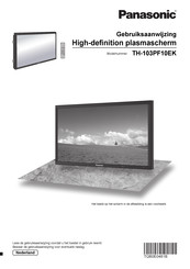 Panasonic TH-103PF10EK Gebruiksaanwijzing