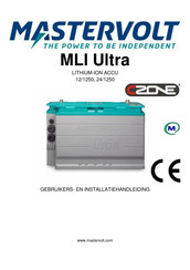 Mastervolt MLI Ultra 12/1250 Gebruikers- En Installatiehandleiding