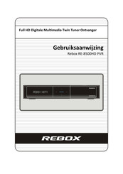 Rebox RE-8500HD PVR Gebruiksaanwijzing