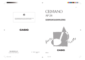 Casio Celviano AP-24 Gebruiksaanwijzing