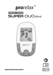 Prorelax SUPER DUO plus Gebruikershandleiding