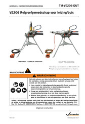 Victaulic TM-VE206-DUT Gebruiks- En Onderhoudshandleiding