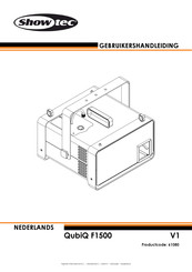 SHOWTEC QubiQ F1500 Gebruikershandleiding