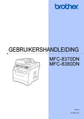 Brother MFC-8370DN Gebruikershandleiding