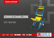 Evac+Chair 300H Gebruikershandleiding