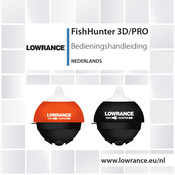 Lowrance FishHunter 3D/PRO Bedieningshandleiding