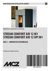 MCZ SUITE COMFORT AIR 12 M1 Handleiding Voor Installatie En Gebruik