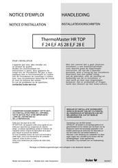 bulex ThermoMaster HR TOP F AS 28 E Handleiding