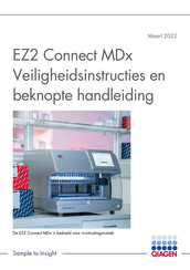 Qiagen EZ2 Connect MDx Bedienings- En Veiligheidsinstructies