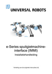 Universal Robots E Series Installatiehandleiding