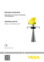 Vega VEGAPULS 68 Beknopte Handleiding