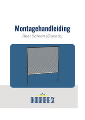 Horrex Rear Screen Montagehandleiding