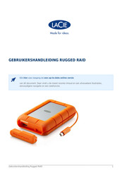 LaCie RUGGED RAID Gebruikershandleiding