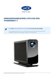 LaCie LITTLE BIG DISK THUNDERBOLT 2 Gebruikershandleiding