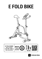 Domyos ELLIPTICAL E SHARE+ Gebruikershandleiding