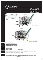 Lumag SSA-500Z Gebruiksaanwijzing
