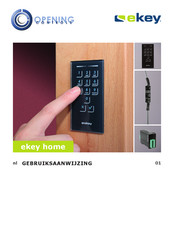 Opening Controls ekey home Series Gebruiksaanwijzing