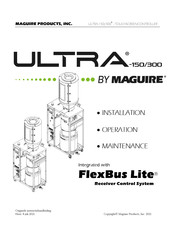 MAGUIRE ULTRA-150 Bedieningshandleiding